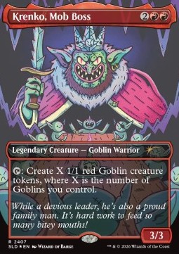 Cartas sueltas de Secret Lair Commander Deck: Goblin Storm