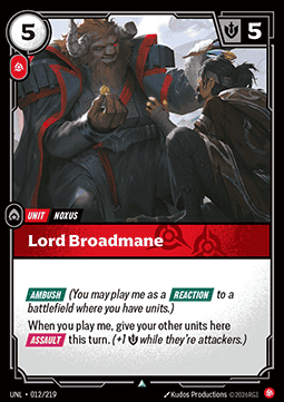 Lord Broadmane - Unleashed