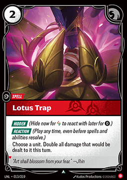 Lotus Trap - Unleashed