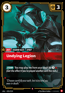 Undying Legion - Unleashed