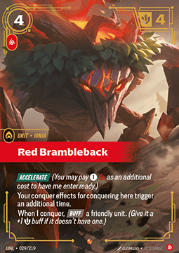 Red Brambleback (V.1 - Epic) - Unleashed