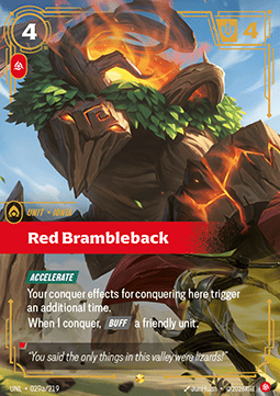 Red Brambleback (V.2 - Showcase) - Unleashed