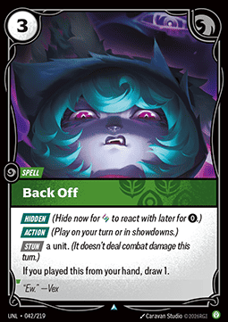 Back Off - Unleashed