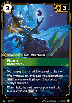 Nami, Headstrong - Unleashed