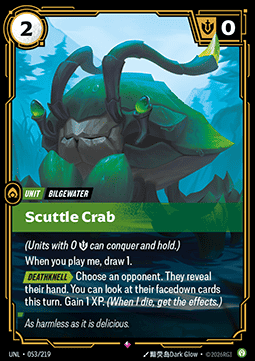 Scuttle Crab - Unleashed