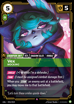 Vex, Mocking (V.1 - Rare) - Unleashed