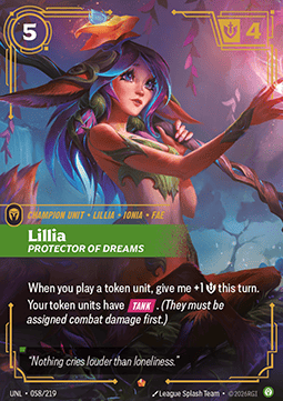 Lillia, Protector of Dreams (V.1 - Epic) - Unleashed
