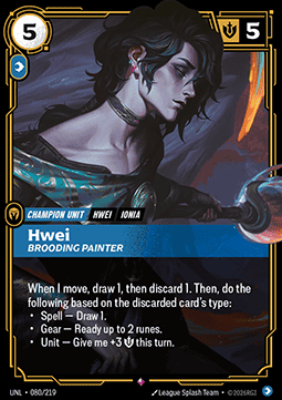 Hwei, Brooding Painter - Unleashed