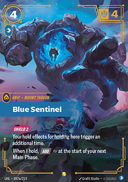 Blue Sentinel (V.2 - Showcase) - Unleashed
