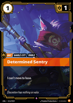 Determined Sentry - Unleashed
