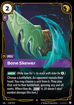 Bone Skewer - Unleashed