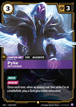 Pyke, Returned (V.2 - Showcase) - Unleashed