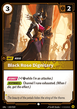 Black Rose Dignitary - Unleashed