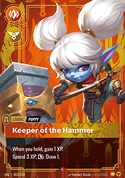 Poppy, Keeper of the Hammer (V.1 - Rare) - Unleashed