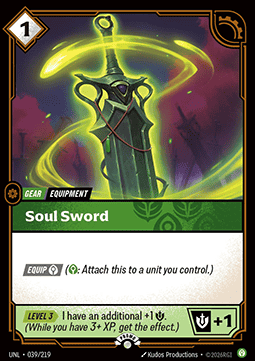 Soul Sword - Unleashed: Promos