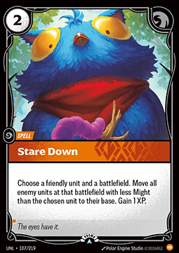 Stare Down - Unleashed: Promos