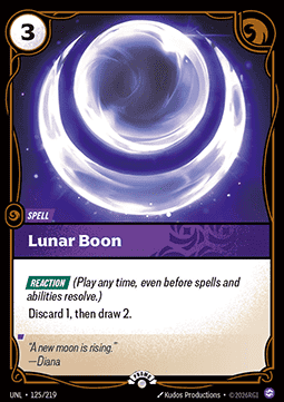 Lunar Boon - Unleashed: Promos