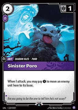 Sinister Poro - Unleashed: Promos