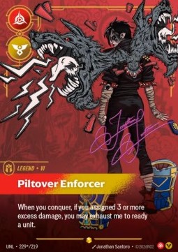 Vi, Piltover Enforcer (V.3 - Signed Showcase) - Unleashed