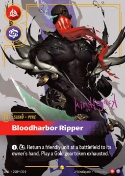 Pyke, Bloodharbor Ripper (V.3 - Signed Showcase) - Unleashed