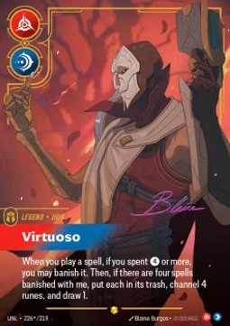 Jhin, Virtuoso (V.3 - Signed Showcase) - Unleashed