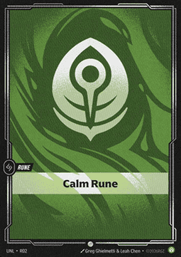 Calm Rune (V.1 - Common) - Unleashed
