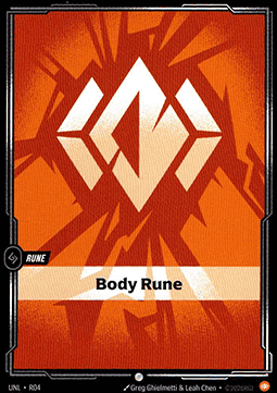 Body Rune (V.1 - Common) - Unleashed