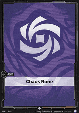 Chaos Rune (V.1 - Common) - Unleashed