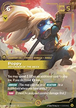 Poppy, Defender of the Meek (V.1 - Epic) - Unleashed: Promos