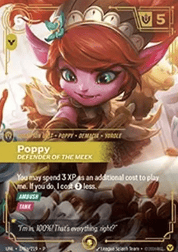 Poppy, Defender of the Meek (V.2 - Showcase) - Unleashed: Promos