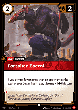 Forsaken Baccai - Vendetta