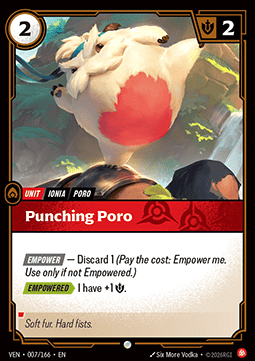 Punching Poro - Vendetta