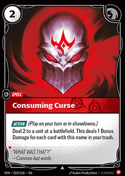 Consuming Curse - Vendetta