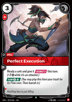 Perfect Execution - Vendetta