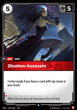 Shadow Assassin - Vendetta