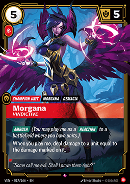 Morgana, Vindictive (V.1 - Rare) - Vendetta