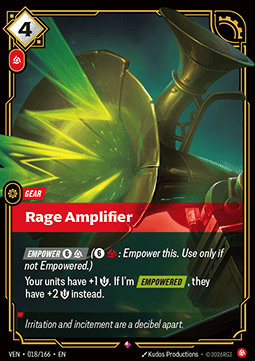 Rage Amplifier - Vendetta