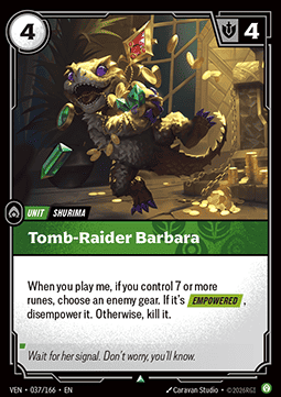 Tomb-Raider Barbara - Vendetta