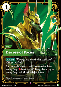 Decree of Focus - Vendetta