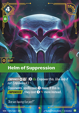 Helm of Suppression - Vendetta