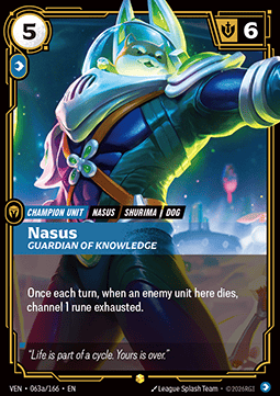 Nasus, Guardian of Knowledge (V.2 - Showcase) - Vendetta