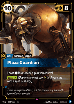 Plaza Guardian - Vendetta