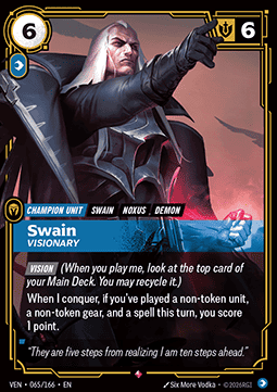 Swain, Visionary (V.1 - Rare) - Vendetta