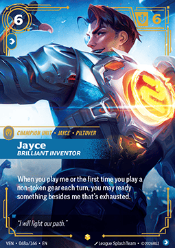 Jayce, Brilliant Inventor (V.2 - Showcase) - Vendetta