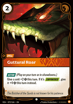 Guttural Roar - Vendetta