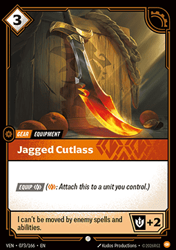 Jagged Cutlass - Vendetta