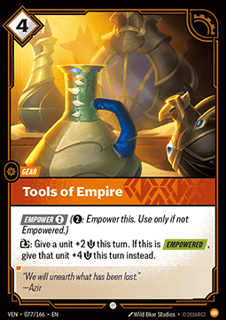 Tools of Empire - Vendetta