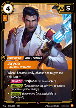 Jayce, Hammer in Hand (V.1 - Rare) - Vendetta