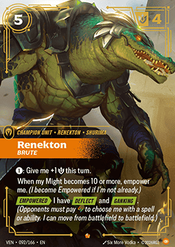 Renekton, Brute (V.1 - Epic) - Vendetta
