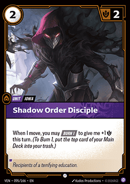 Shadow Order Disciple - Vendetta